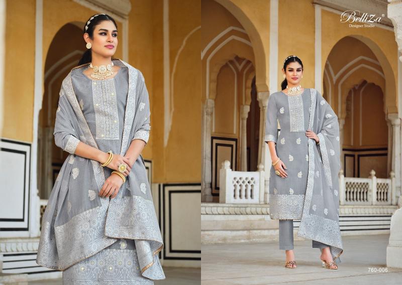 Belliza ivory dress materials at wholesale price online shopping in india